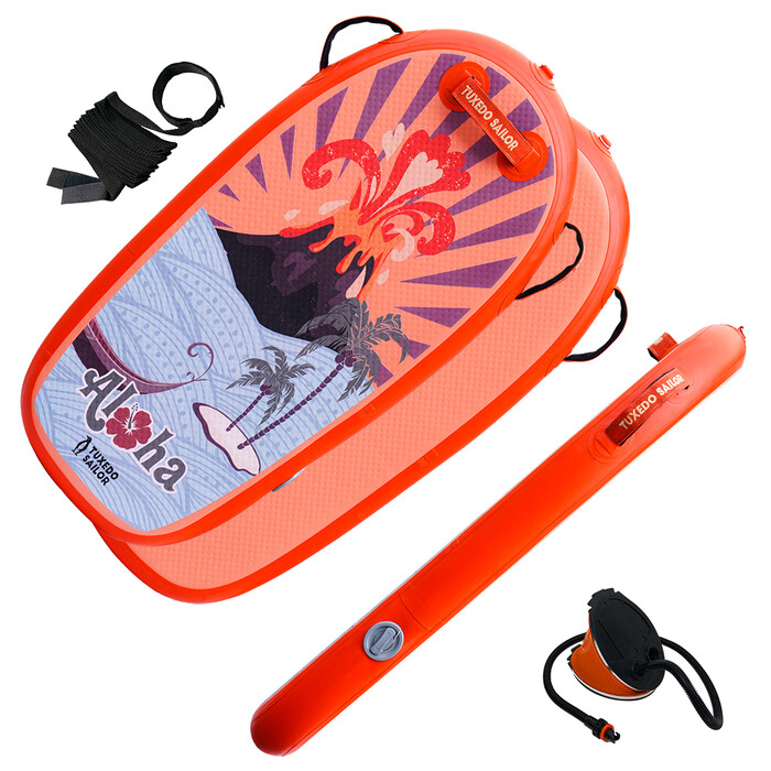 Planche de bodyboard gonflable pour enfants - Orange - Suisse