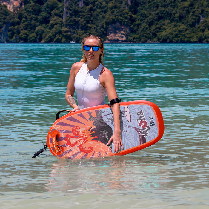 Planche de bodyboard gonflable pour enfants - Orange - Suisse