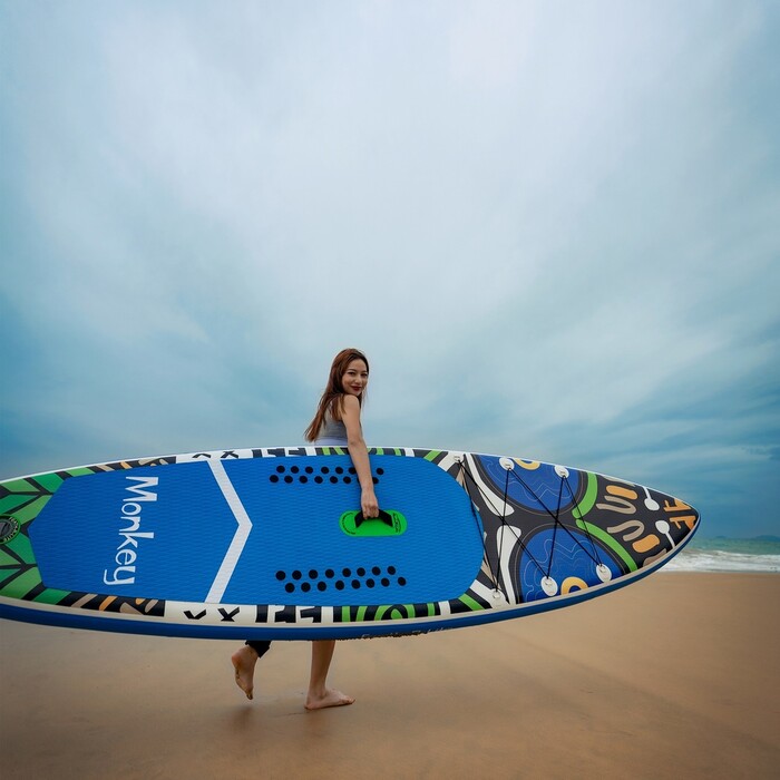 Planche de surf gonflable 11'6" - Singe Bleu - Suisse